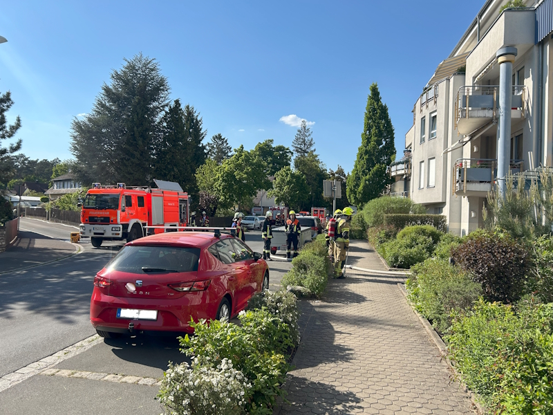 Einsatz in Schwanstetten